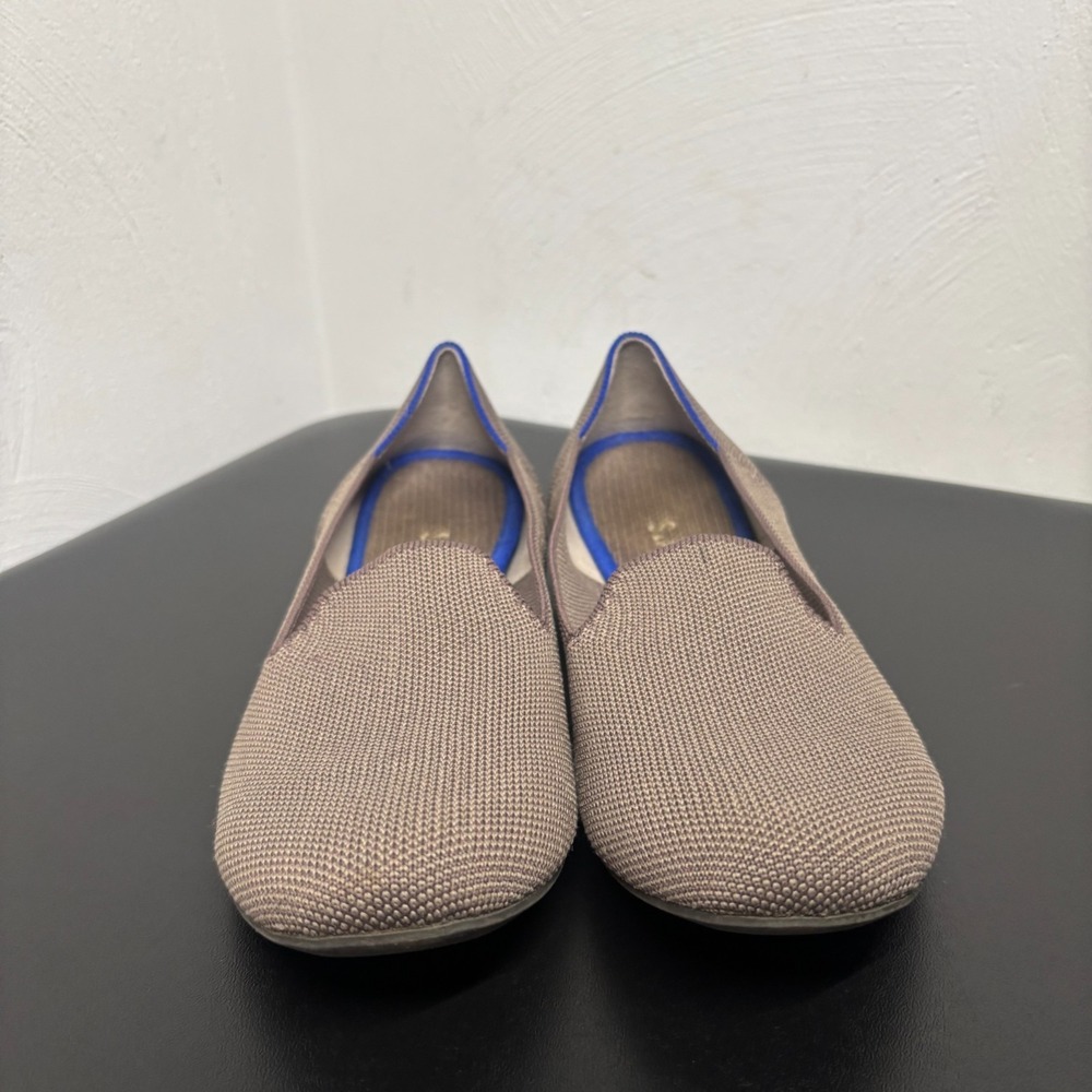 Rothy's The Loafer Mocha Light Brown Slip On Loafers Flats Shoes Women's Size 9 - Picture 4 of 10